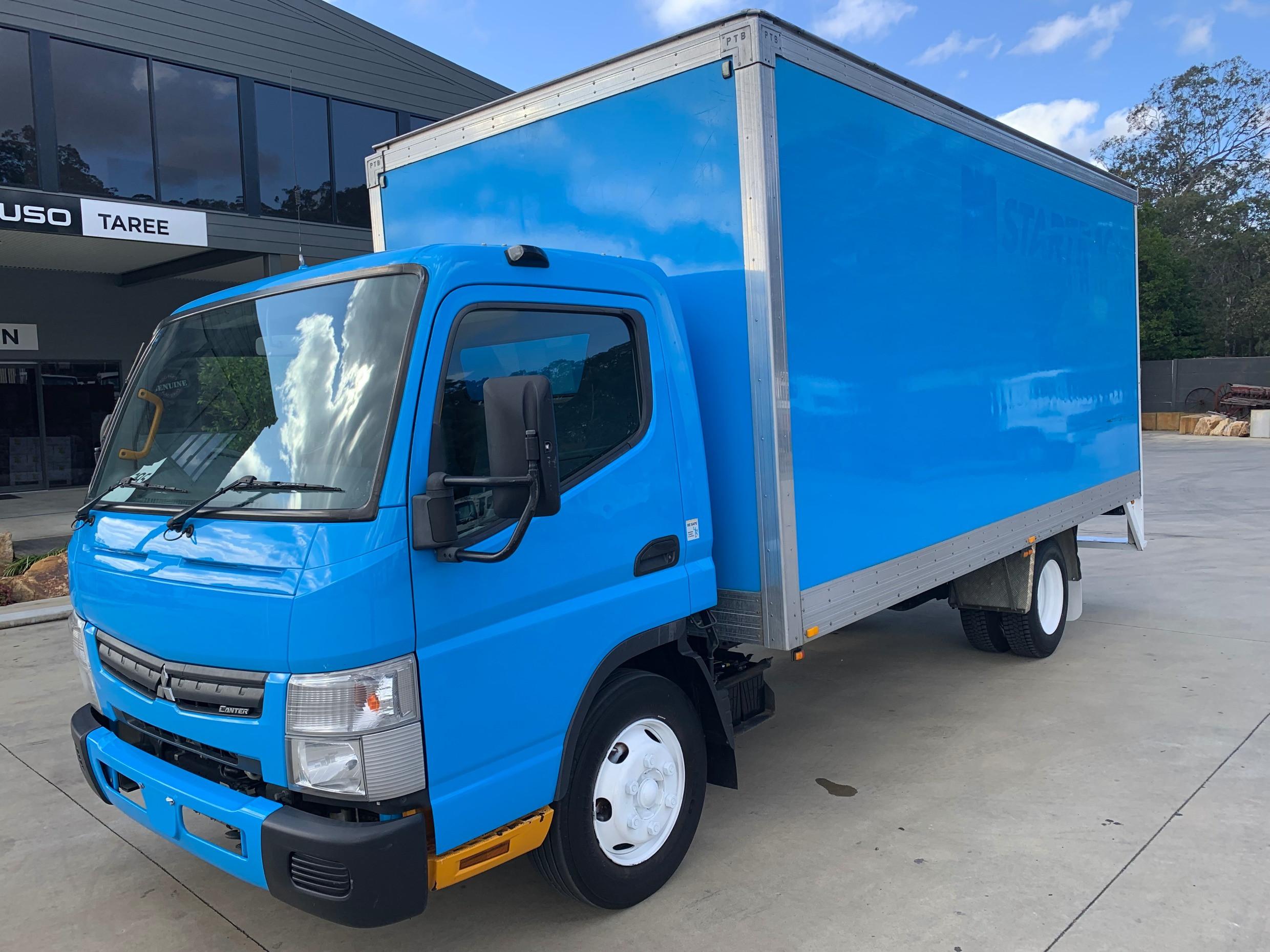 2012 Fuso  Canter 815 Wide Manual Pantech Truck  