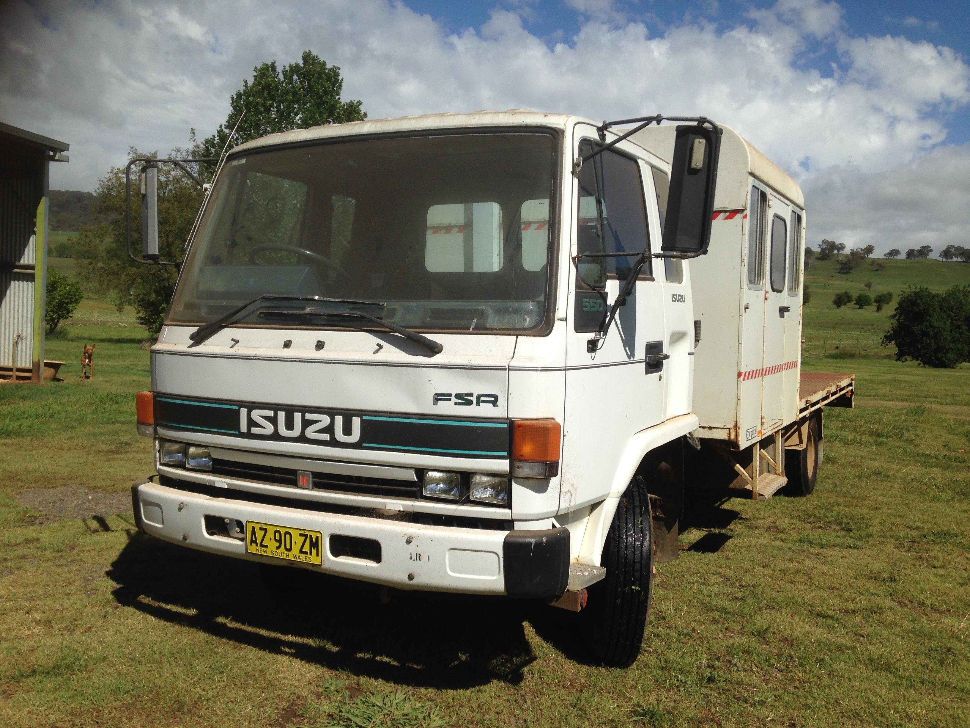 1996 isuzu tow truck s
